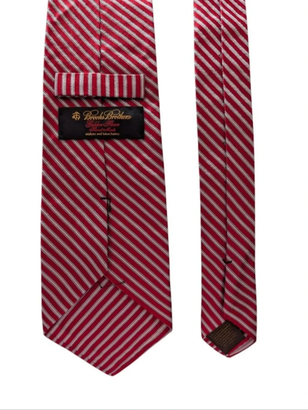 Brooks Brothers Golden Fleece Makers and Merchants Striped Men's Necktie